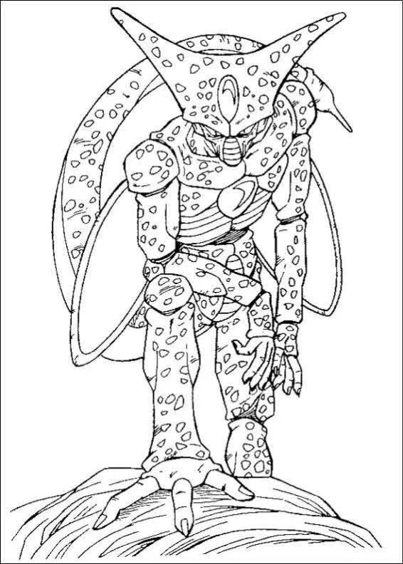 Dragon Ball Z Coloring Pages 49