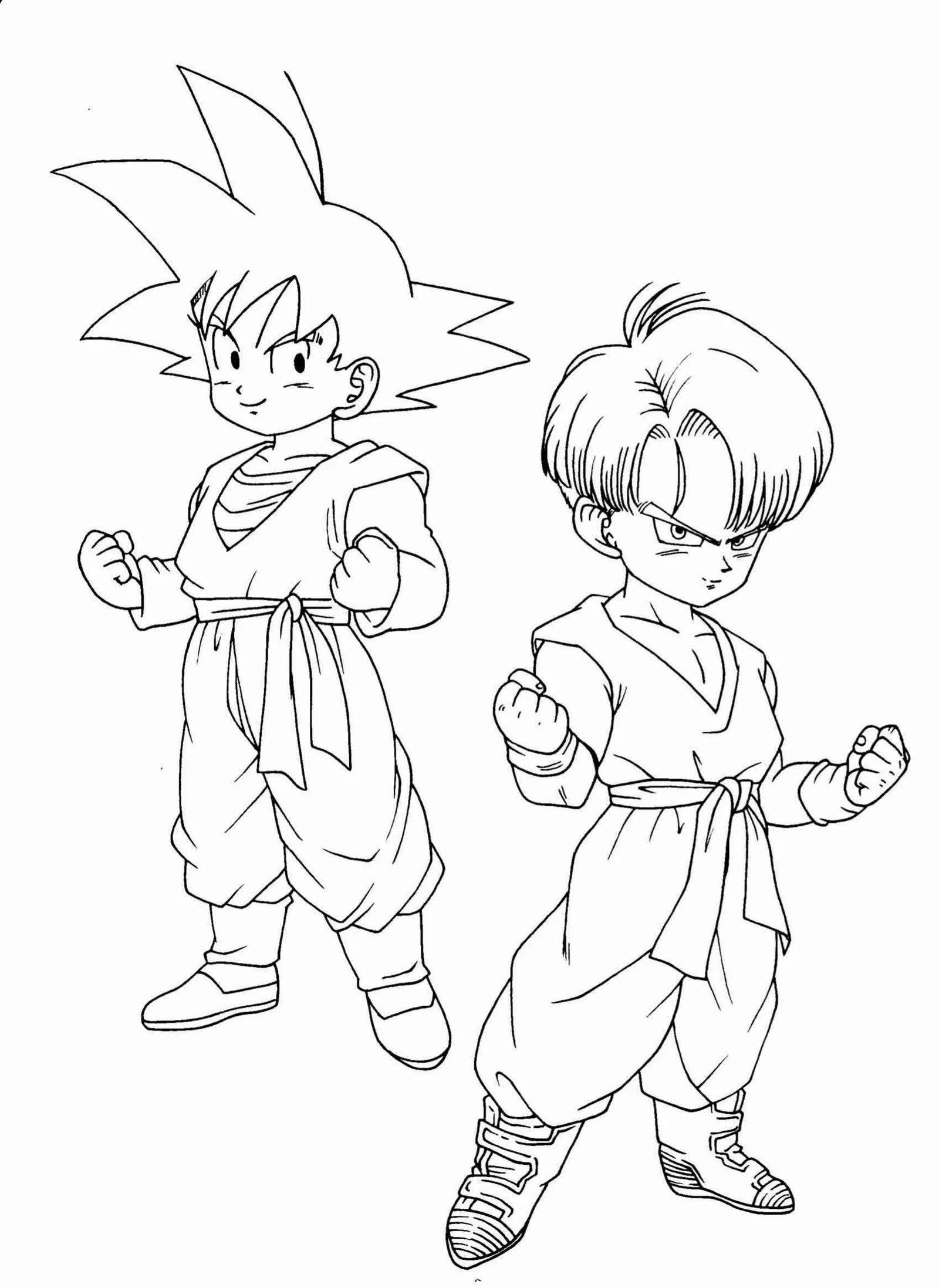 Dragon Ball Z Coloring Pages 9
