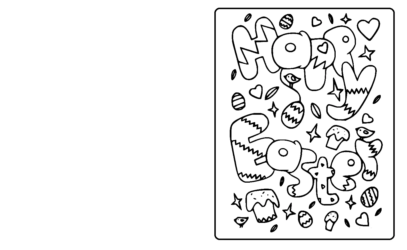 Desenhos de Cartoes de Pascoa Para Colorir 37