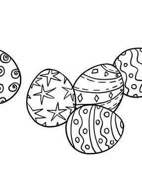 Ostereier Ausmalbilder 102