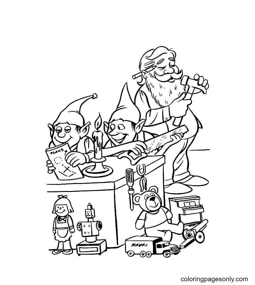 Duendes Para Colorear 50