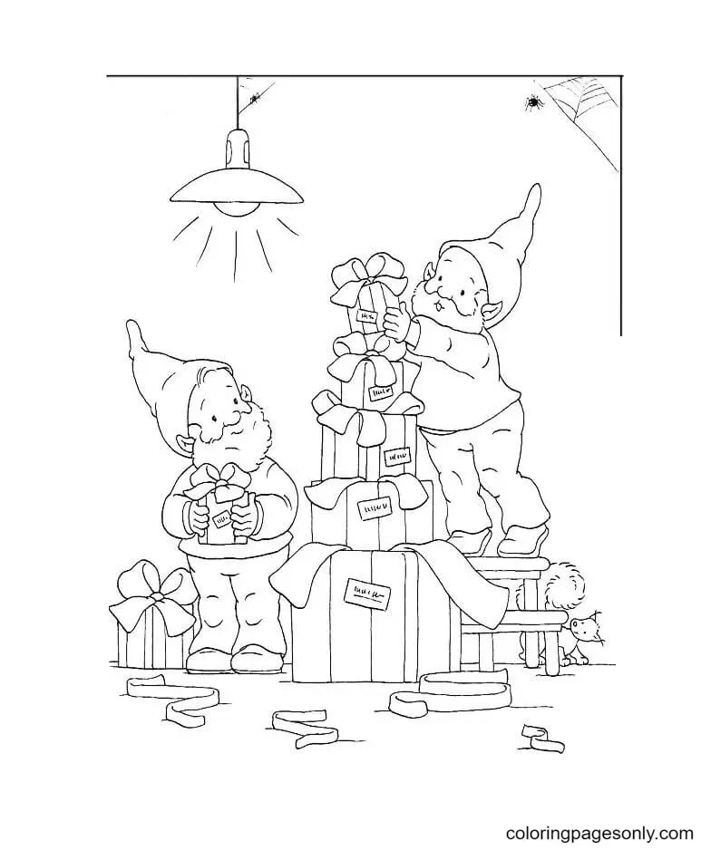 Duendes Para Colorear 53