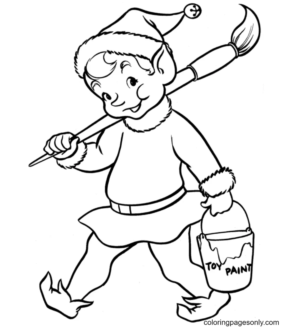 Duendes Para Colorear 57