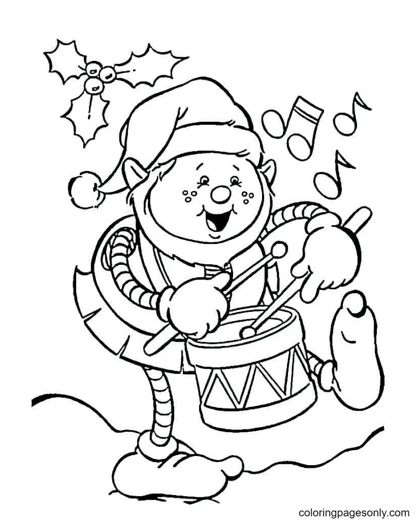 Duendes Para Colorear 59