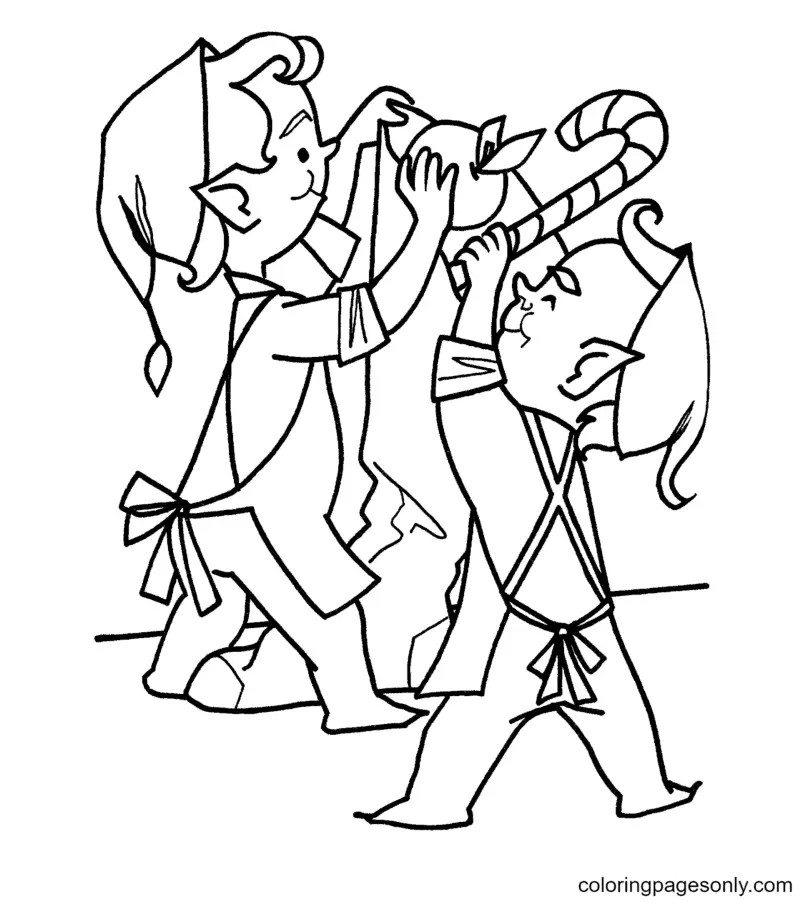 Duendes Para Colorear 69