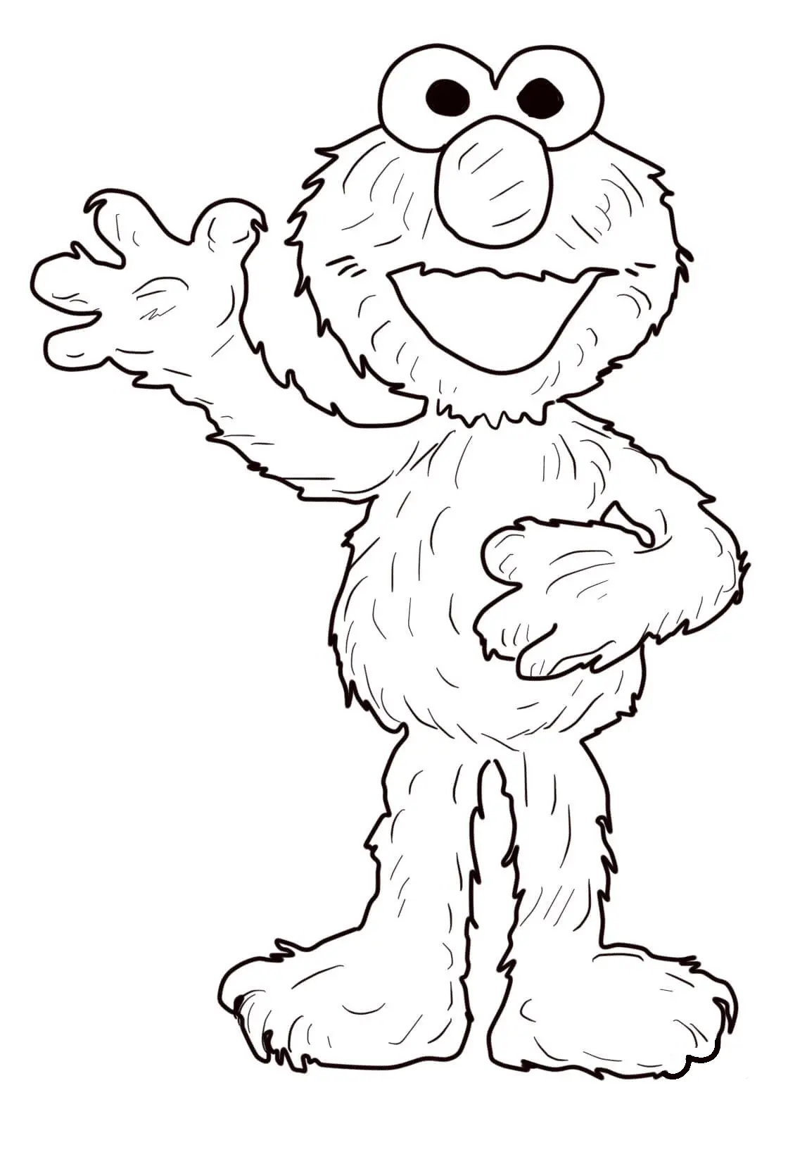 Elmo Coloring Pages 43
