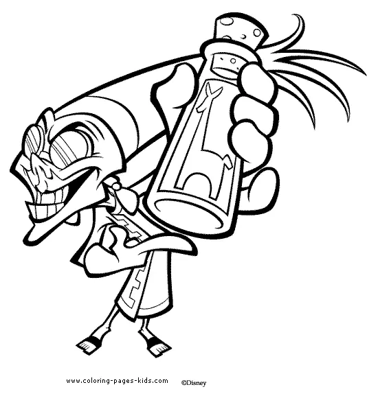 Las Locuras Del Emperador Para Colorear 15