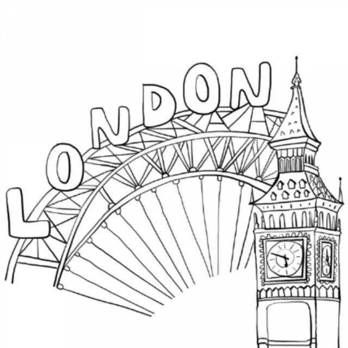 England Coloring Pages