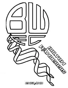 England Premier League Team Logos Coloring Pages 29