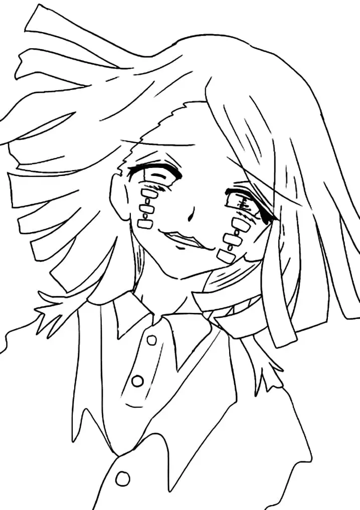 Desenhos de Enmu Demon Slayer Para Colorir 12