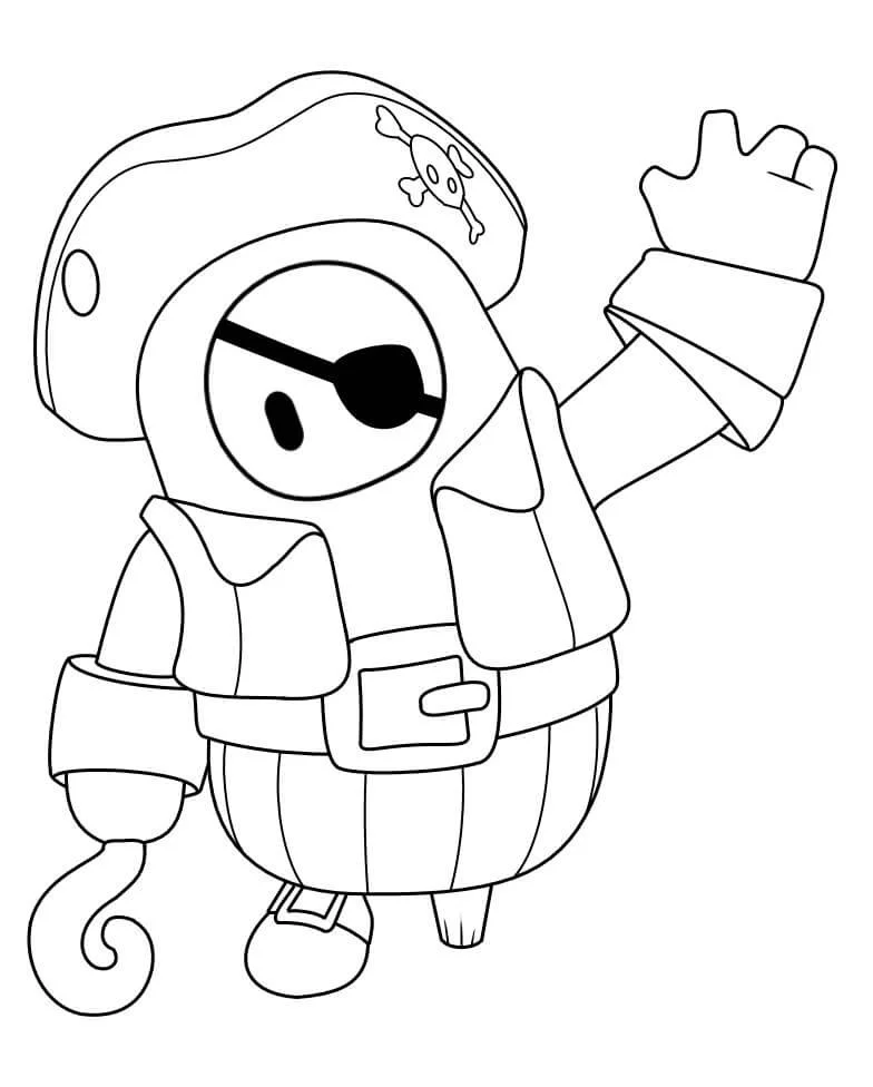 Fall Guys Coloring Pages 13