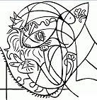 Famous paintings Coloring Pages 11