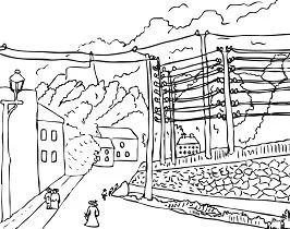 Famous paintings Coloring Pages 169