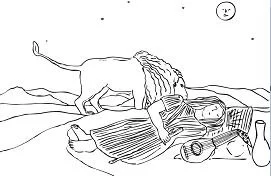 Famous paintings Coloring Pages 35