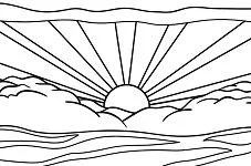 Famous paintings Coloring Pages 7