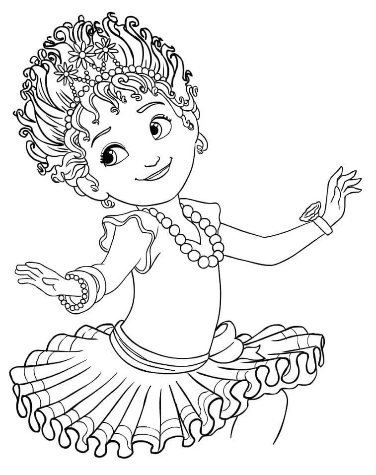Fancy Nancy Para Colorear 5