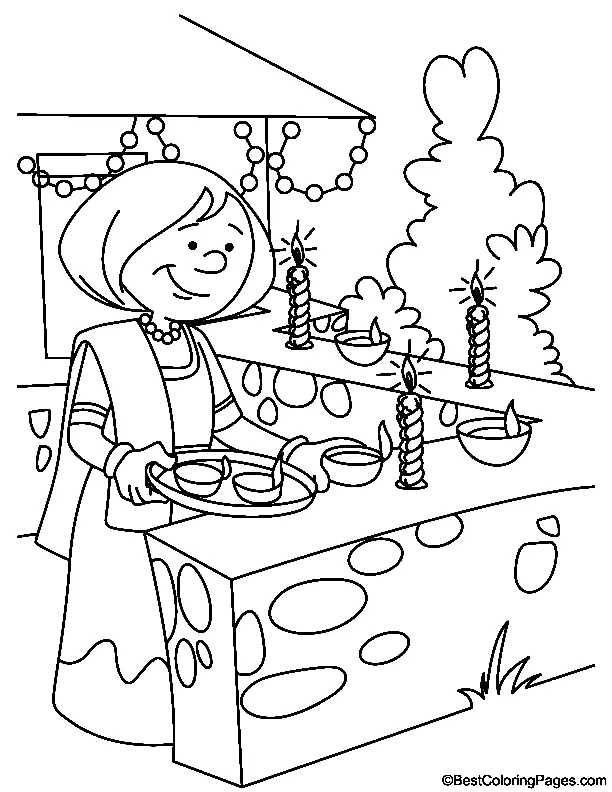 Festival Coloring Pages 12