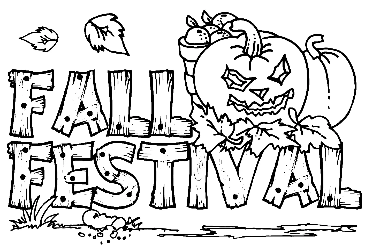 Festival Coloring Pages 13