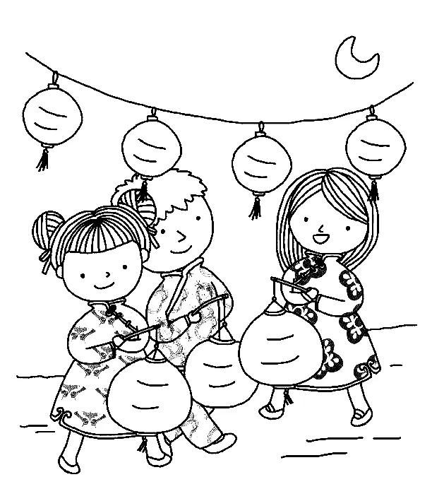 Festival Coloring Pages 9