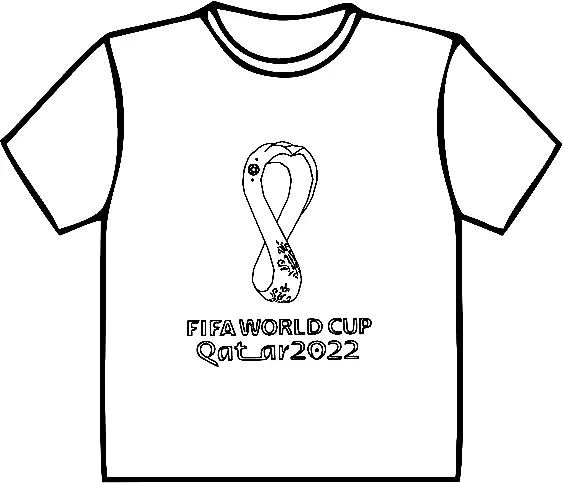 La Copa Mundial La Fifa 2022 Para Colorear 11