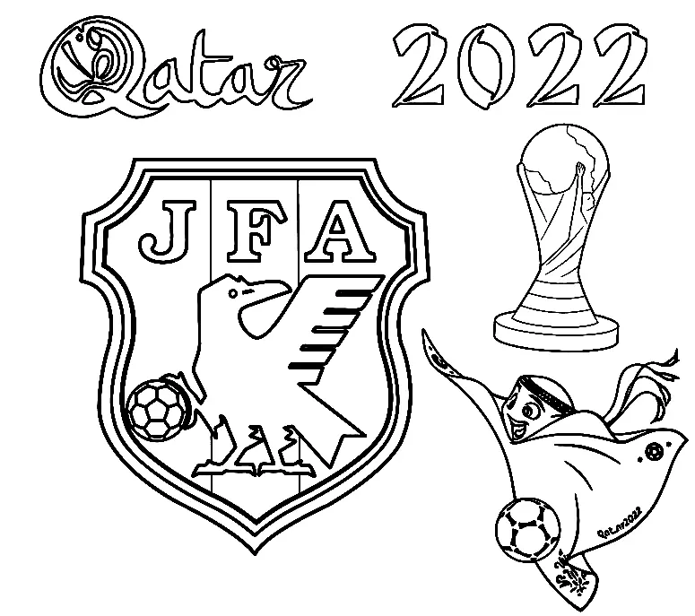 La Copa Mundial La Fifa 2022 Para Colorear 42