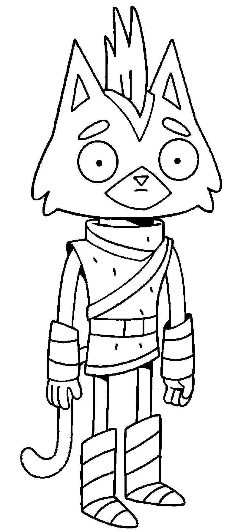 Final Space Para Colorear 21