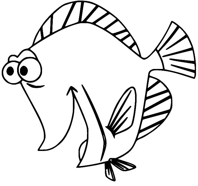 Finding Dory Coloring Pages 13