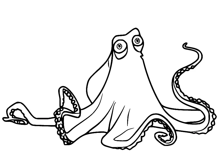 Finding Dory Coloring Pages 18