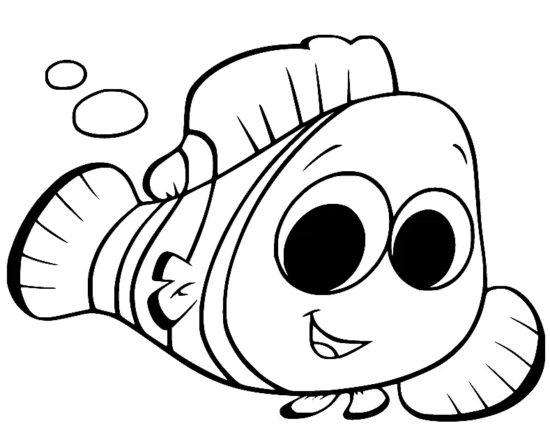 Finding Dory Coloring Pages 7