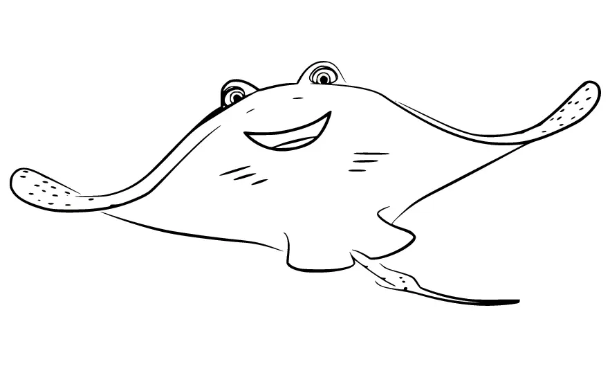 Finding Nemo Coloring Pages 7