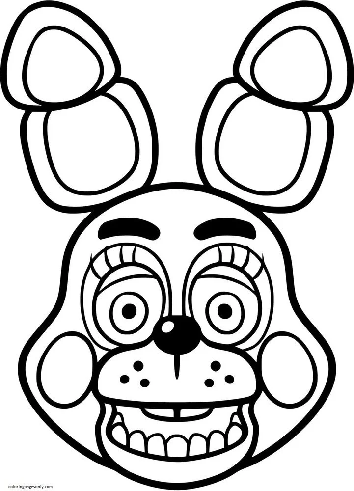 Five Nights At Freddy S Para Colorear 20