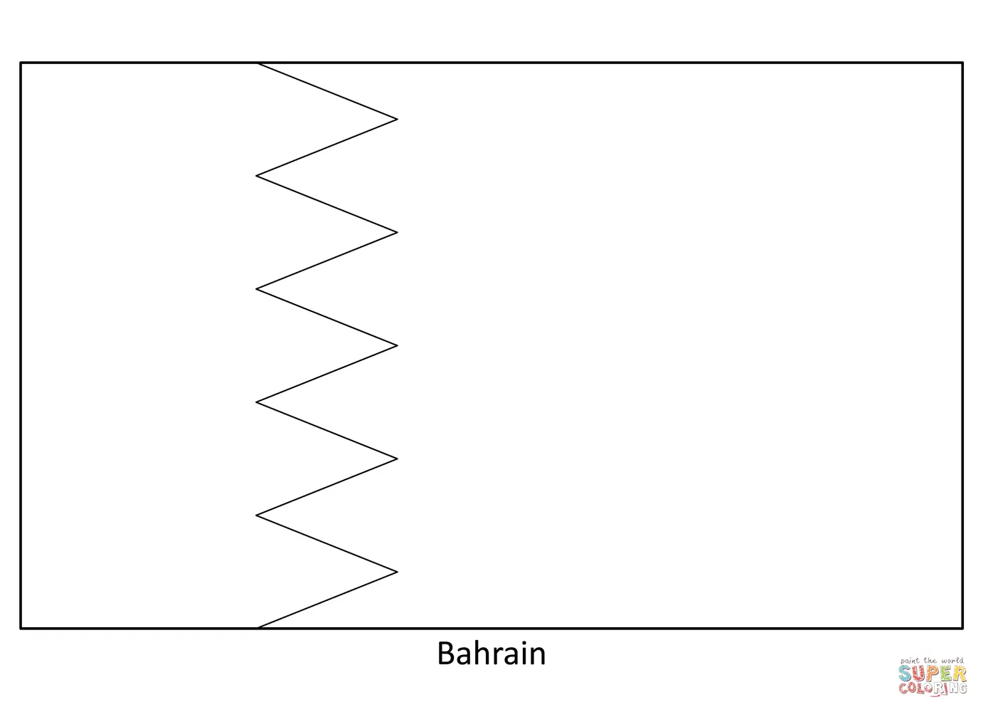 Bandeiras do Mundo para Colorir 11