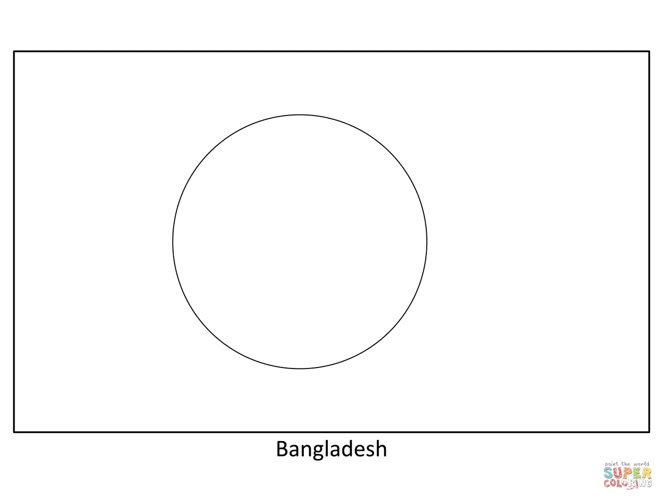 Bandeiras do Mundo para Colorir 12