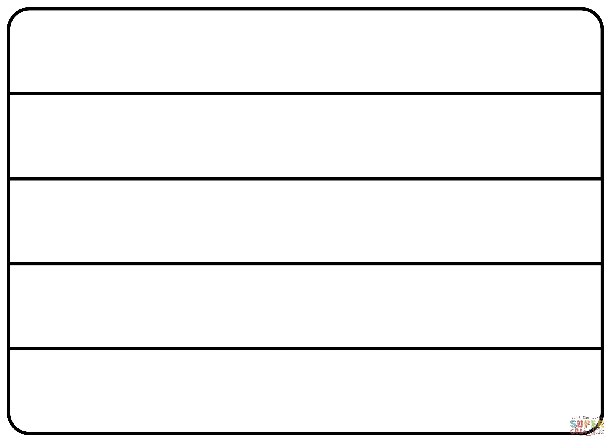 Bandeiras do Mundo para Colorir 5