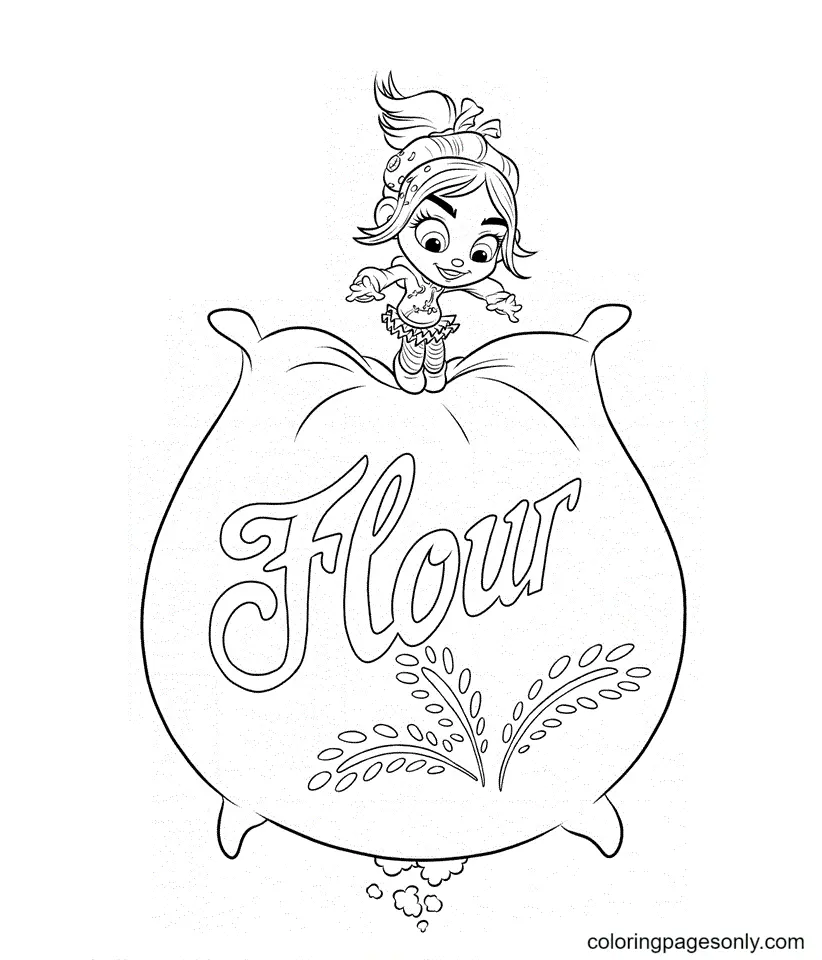 Flour Coloring Pages 18