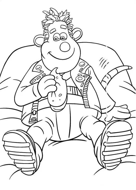 Flushed Away Coloring Pages 22