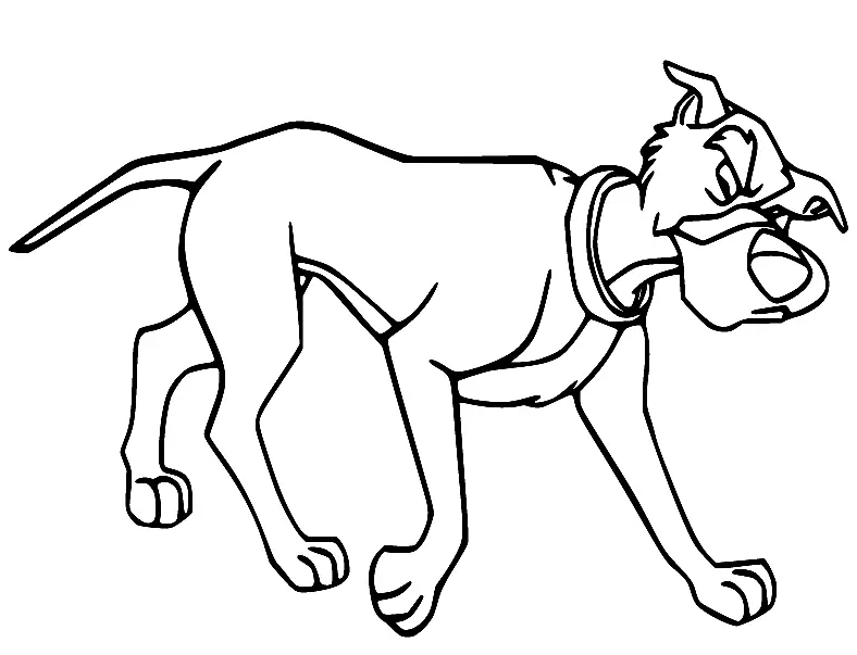 Fuchs und der Hund Ausmalbilder 11