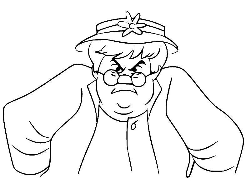 Fuchs und der Hund Ausmalbilder 23