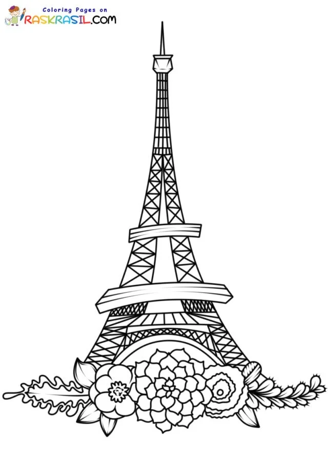 Frankreich Ausmalbilder 34