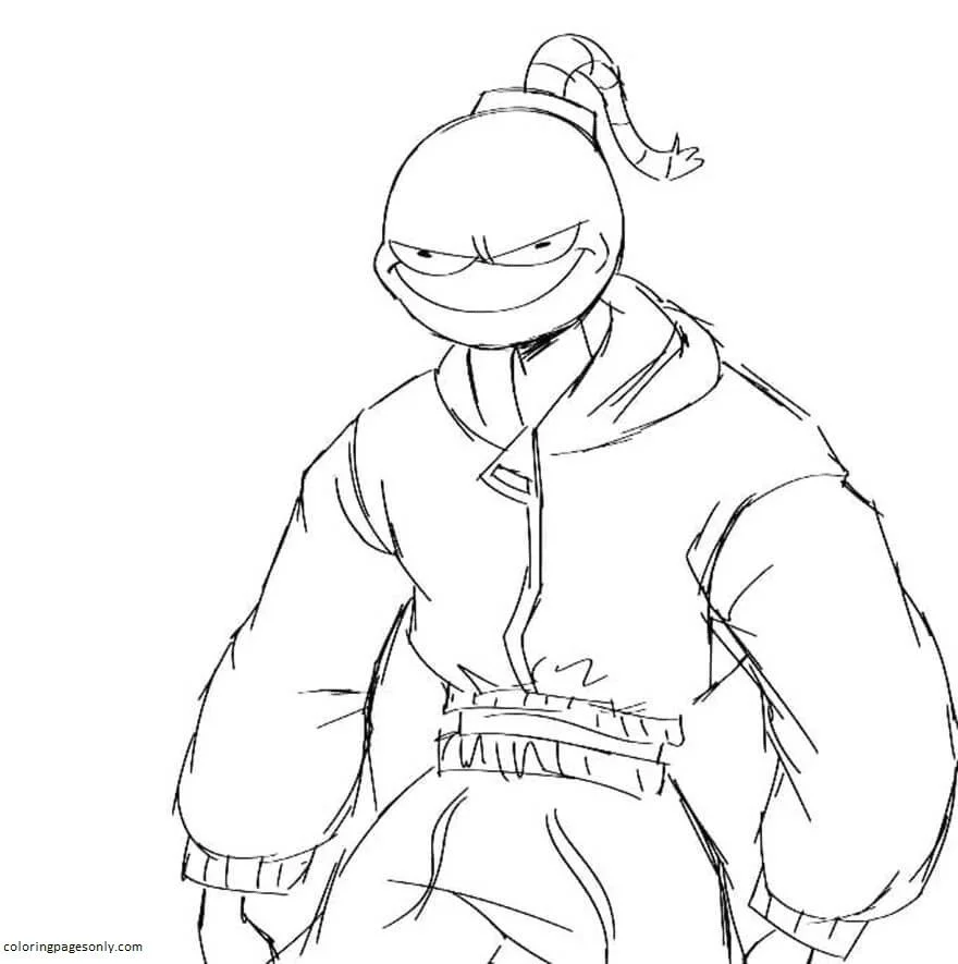 Freitag Nacht Funkin Ausmalbilder 100