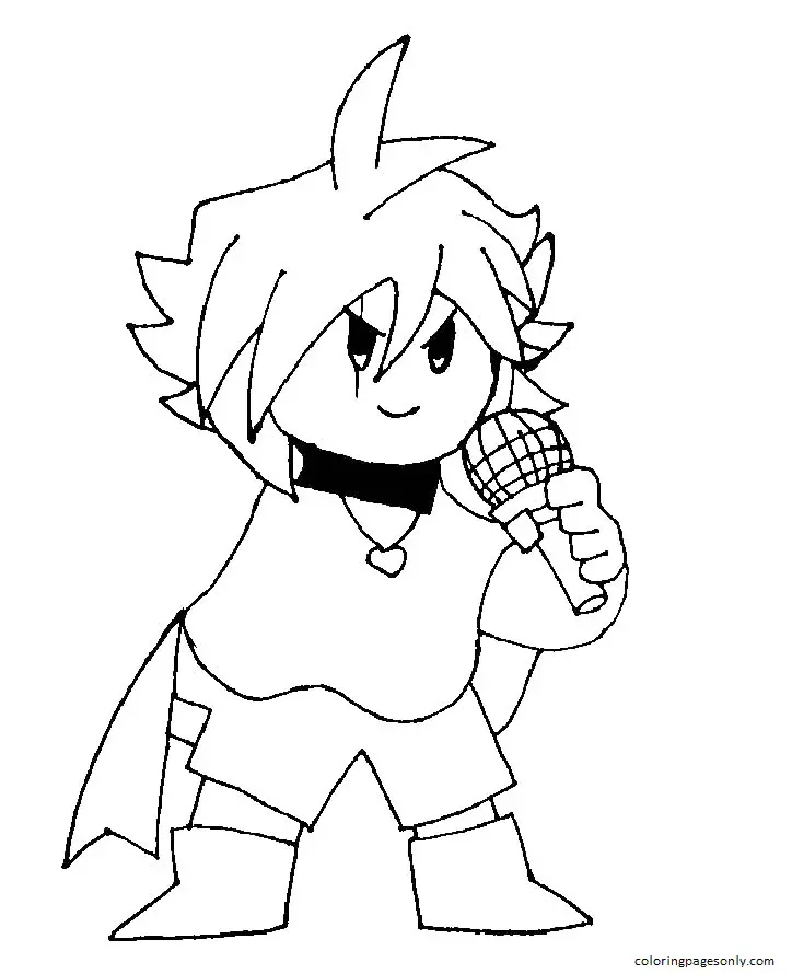 Freitag Nacht Funkin Ausmalbilder 78