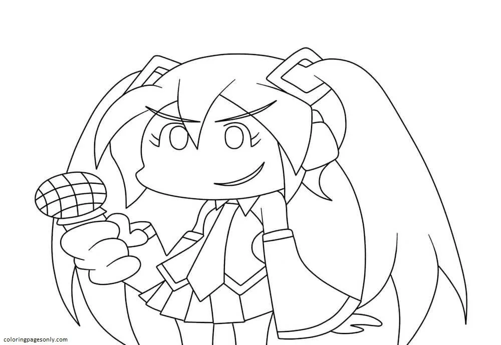 Freitag Nacht Funkin Ausmalbilder 88