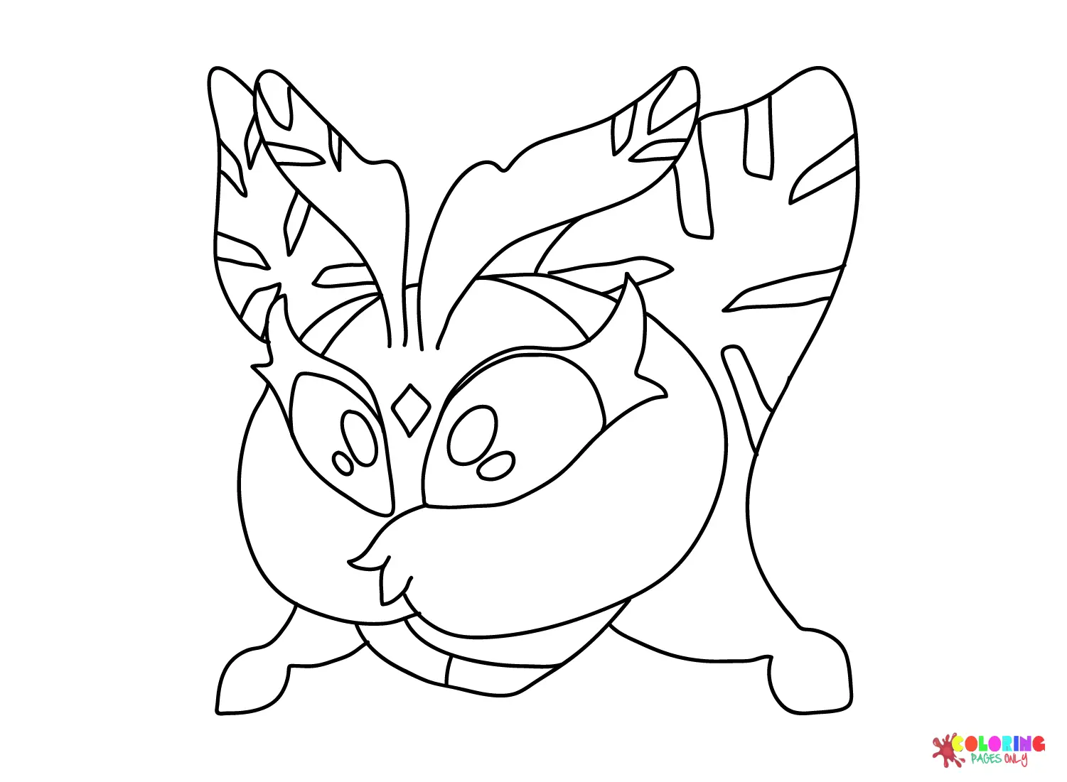 Frosmoth Ausmalbilder 3