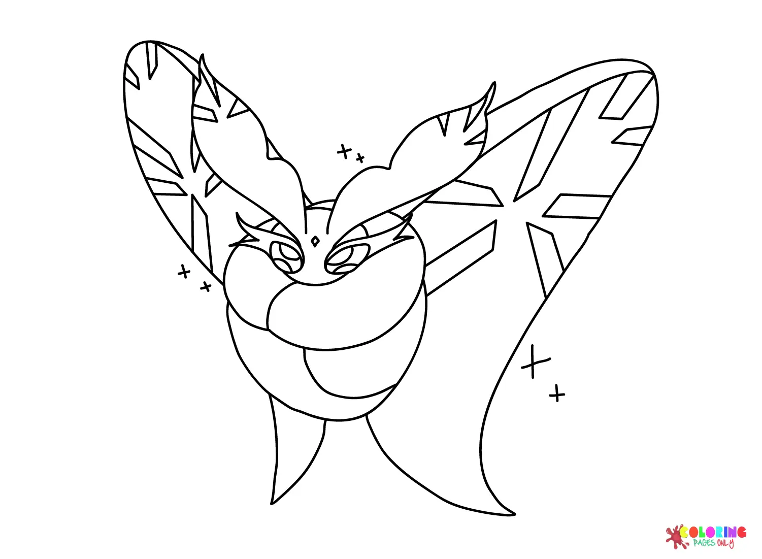 Frosmoth Ausmalbilder 5