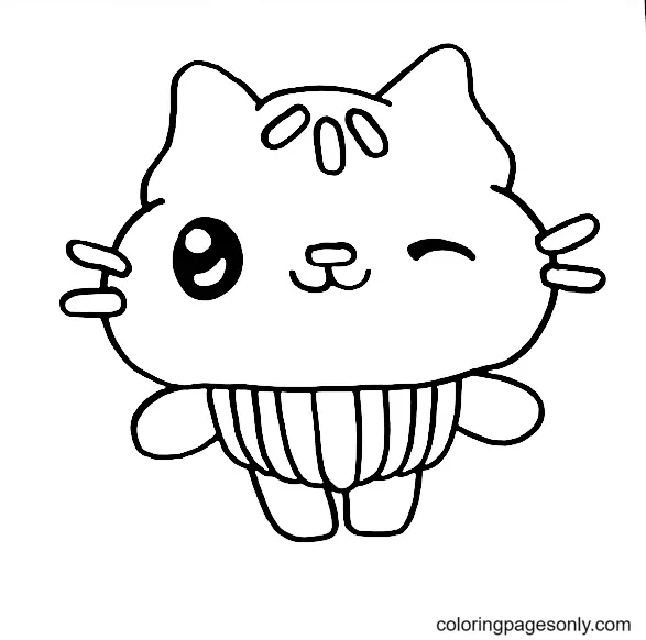 Gabby s Dollhouse Coloring Pages 16