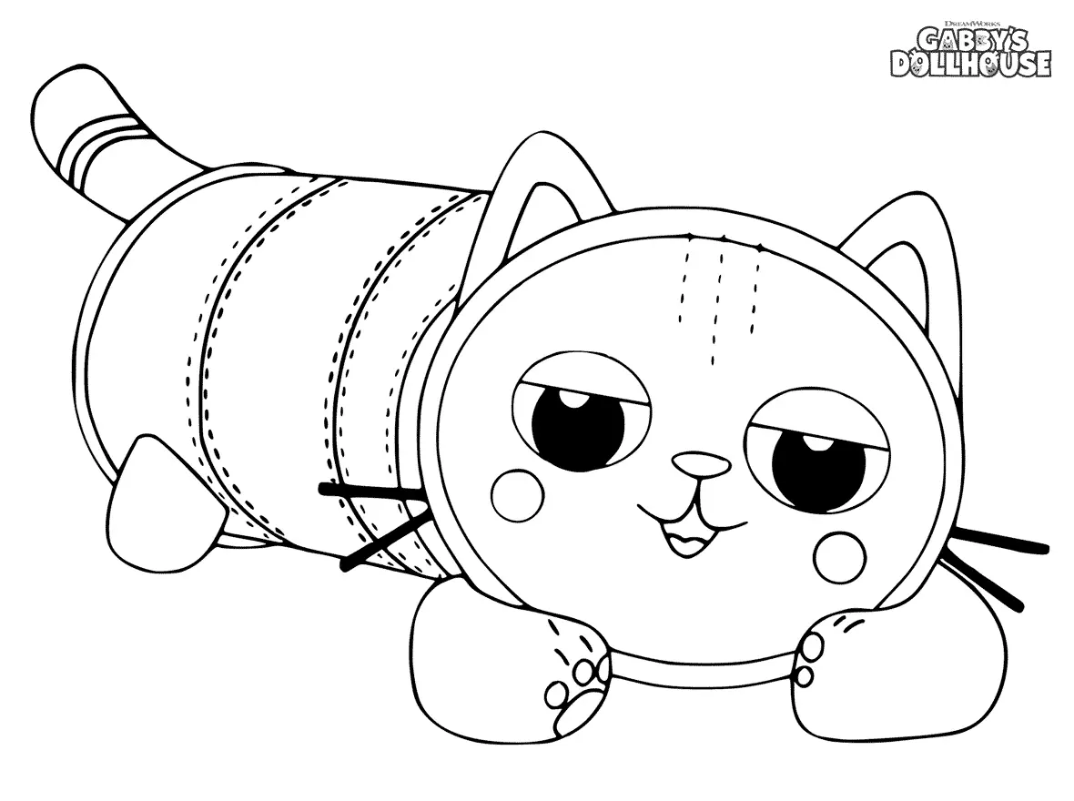 Gabby s Dollhouse Coloring Pages 19