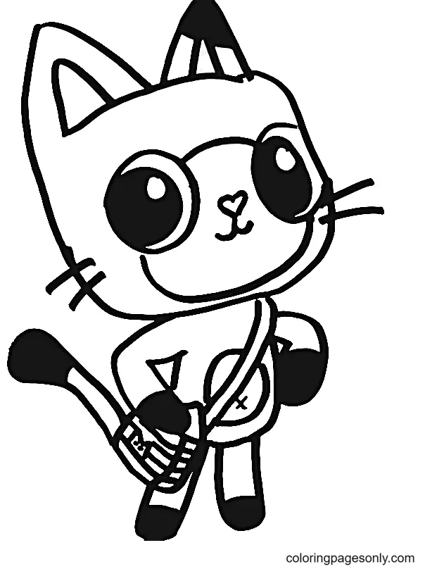 Gabby s Dollhouse Coloring Pages 29