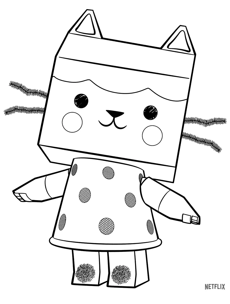 Gabby s Dollhouse Coloring Pages 33