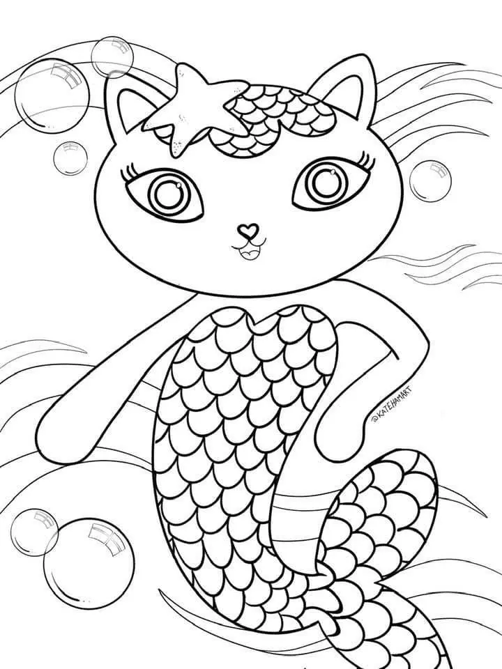 Gabby s Dollhouse Coloring Pages 53