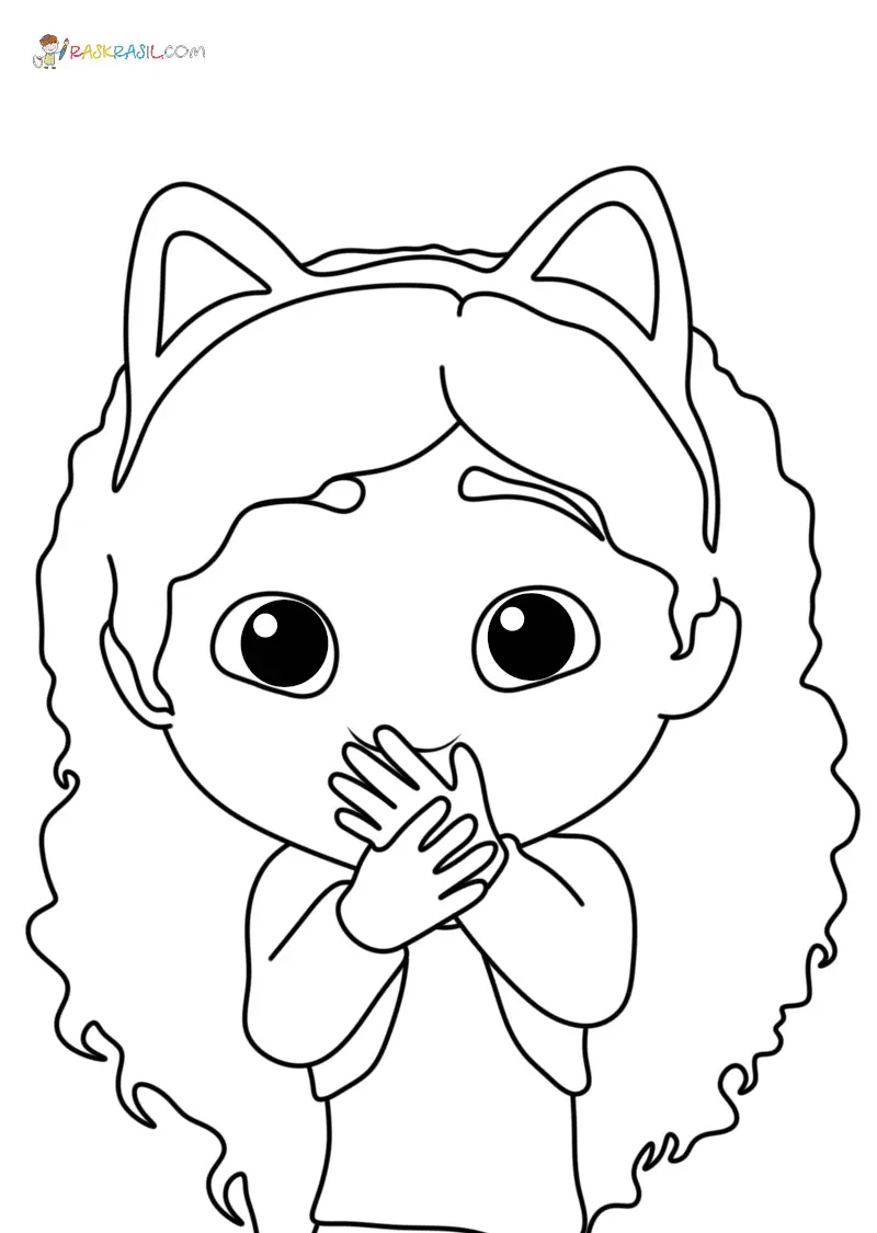 Gabby s Dollhouse Coloring Pages 73
